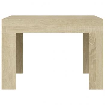 Couchtisch Sonoma-Eiche 50x50x35 cm Holzwerkstoff