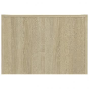 Couchtisch Sonoma-Eiche 50x50x35 cm Holzwerkstoff