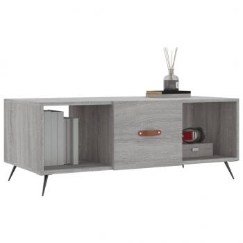 Couchtisch Grau Sonoma 102x50x40 cm Holzwerkstoff