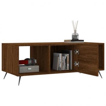 Couchtisch Braun Eichen-Optik 102x50x40 cm Holzwerkstoff