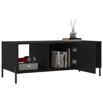 Couchtisch Schwarz 102x50x40 cm Holzwerkstoff