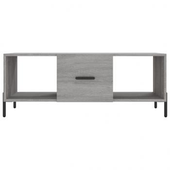 Couchtisch Grau Sonoma 102x50x40 cm Holzwerkstoff