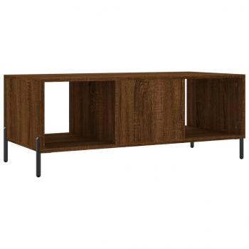 Couchtisch Braun Eichen-Optik 102x50x40 cm Holzwerkstoff