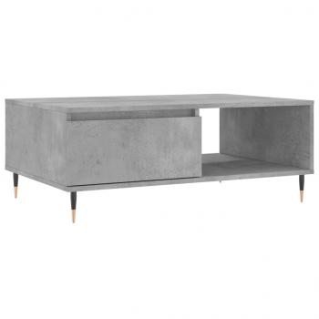 Couchtisch Betongrau 90x60x35 cm Holzwerkstoff