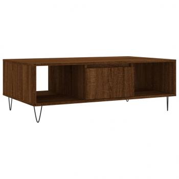 Couchtisch Braun Eichen-Optik 104x60x35 cm Holzwerkstoff