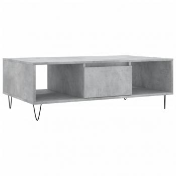 Couchtisch Betongrau 104x60x35 cm Holzwerkstoff