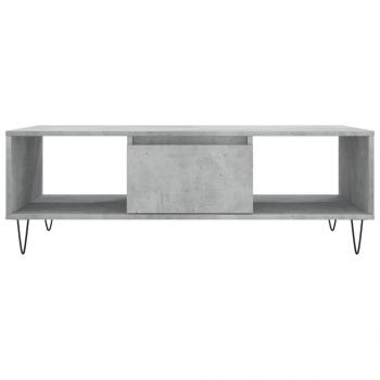 Couchtisch Betongrau 104x60x35 cm Holzwerkstoff