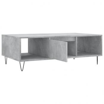 Couchtisch Betongrau 104x60x35 cm Holzwerkstoff