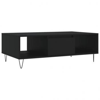 Couchtisch Schwarz 104x60x35 cm Holzwerkstoff