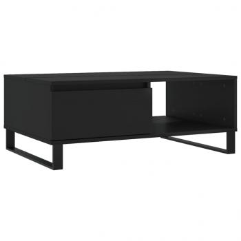 Couchtisch Schwarz 90x60x35 cm Holzwerkstoff