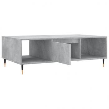 Couchtisch Betongrau 104x60x35 cm Holzwerkstoff