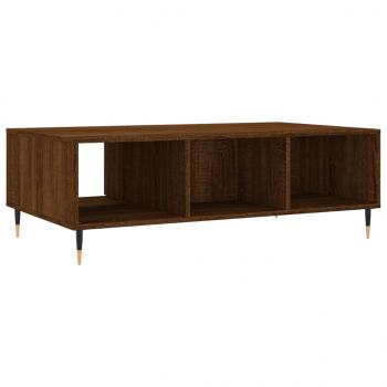 Couchtisch Braun Eichen-Optik 104x60x35 cm Holzwerkstoff