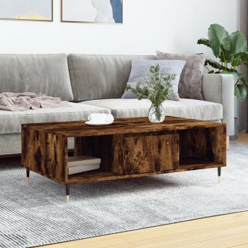 ARDEBO.de - Couchtisch Räuchereiche 104x60x35 cm Holzwerkstoff