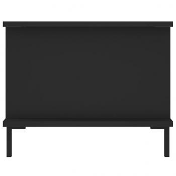 Couchtisch Schwarz 90x50x40 cm Holzwerkstoff