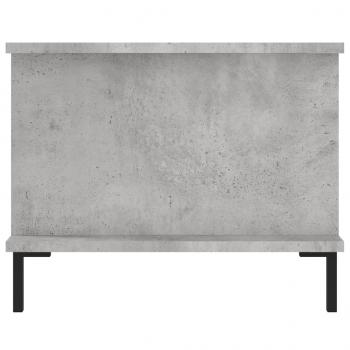 Couchtisch Betongrau 90x50x40 cm Holzwerkstoff