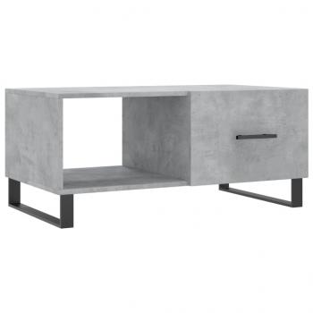 Couchtisch Betongrau 90x50x40 cm Holzwerkstoff