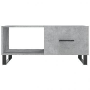 Couchtisch Betongrau 90x50x40 cm Holzwerkstoff