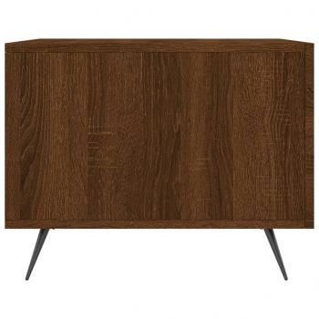 Couchtisch Braun Eichen-Optik 50x50x40 cm Holzwerkstoff