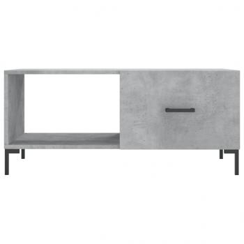 Couchtisch Betongrau 90x50x40 cm Holzwerkstoff