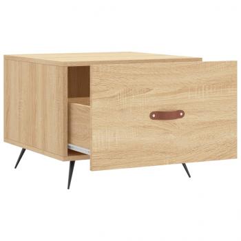 Couchtisch Sonoma-Eiche 50x50x40 cm Holzwerkstoff