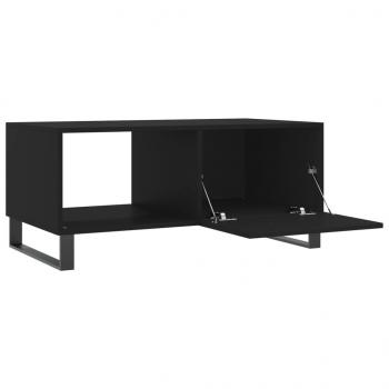 Couchtisch Schwarz 90x50x40 cm Holzwerkstoff