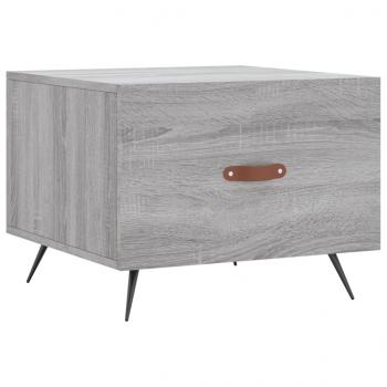 Couchtisch Grau Sonoma 50x50x40 cm Holzwerkstoff