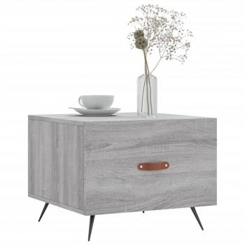 Couchtisch Grau Sonoma 50x50x40 cm Holzwerkstoff