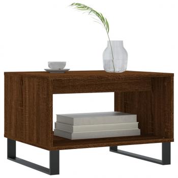 Couchtisch Braun Eichen-Optik 60x50x40 cm Holzwerkstoff