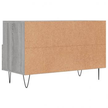 TV-Schrank Grau Sonoma 80x36x50 cm Holzwerkstoff