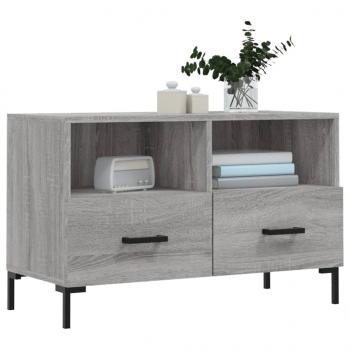 TV-Schrank Grau Sonoma 80x36x50 cm Holzwerkstoff