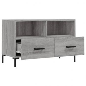 TV-Schrank Grau Sonoma 80x36x50 cm Holzwerkstoff