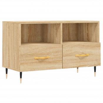 TV-Schrank Sonoma-Eiche 80x36x50 cm Holzwerkstoff