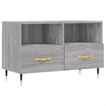 TV-Schrank Grau Sonoma 80x36x50 cm Holzwerkstoff