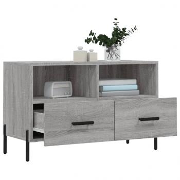 TV-Schrank Grau Sonoma 80x36x50 cm Holzwerkstoff