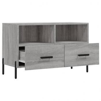 TV-Schrank Grau Sonoma 80x36x50 cm Holzwerkstoff