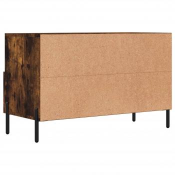 TV-Schrank Räuchereiche 80x36x50 cm Holzwerkstoff