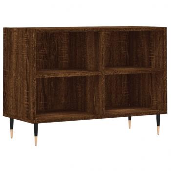 TV-Schrank Braun Eichen-Optik 69,5x30x50 cm Holzwerkstoff