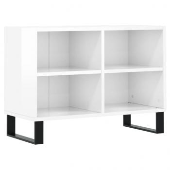 TV-Schrank Hochglanz-Weiß 69,5x30x50 cm Holzwerkstoff