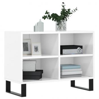 TV-Schrank Hochglanz-Weiß 69,5x30x50 cm Holzwerkstoff