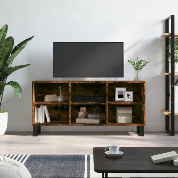 ARDEBO.de - TV-Schrank Räuchereiche 103,5x30x50 cm Holzwerkstoff