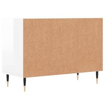 TV-Schrank Hochglanz-Weiß 69,5x30x50 cm Holzwerkstoff