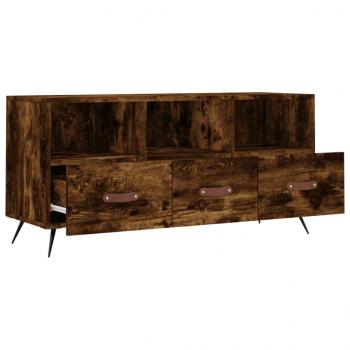 TV-Schrank Räuchereiche 102x36x50 cm Holzwerkstoff