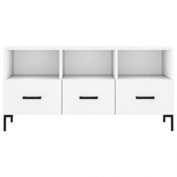 TV-Schrank Weiß 102x36x50 cm Holzwerkstoff