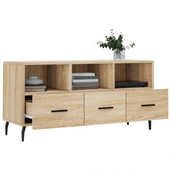 TV-Schrank Sonoma-Eiche 102x36x50 cm Holzwerkstoff