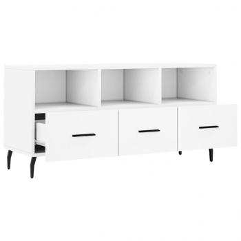 TV-Schrank Weiß 102x36x50 cm Holzwerkstoff