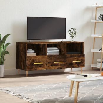 ARDEBO.de - TV-Schrank Räuchereiche 102x36x50 cm Holzwerkstoff