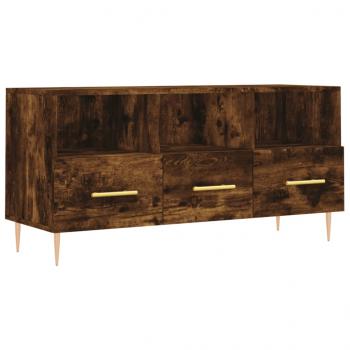 TV-Schrank Räuchereiche 102x36x50 cm Holzwerkstoff