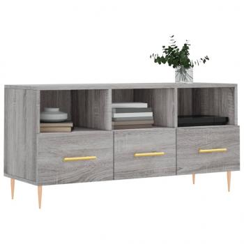 TV-Schrank Grau Sonoma 102x36x50 cm Holzwerkstoff