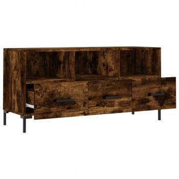 TV-Schrank Räuchereiche 102x36x50 cm Holzwerkstoff