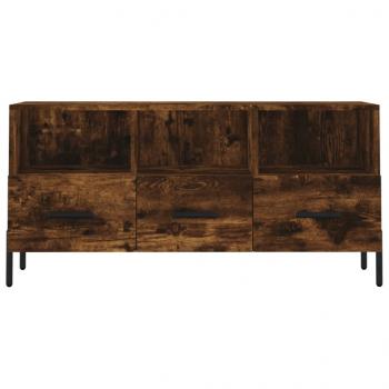 TV-Schrank Räuchereiche 102x36x50 cm Holzwerkstoff